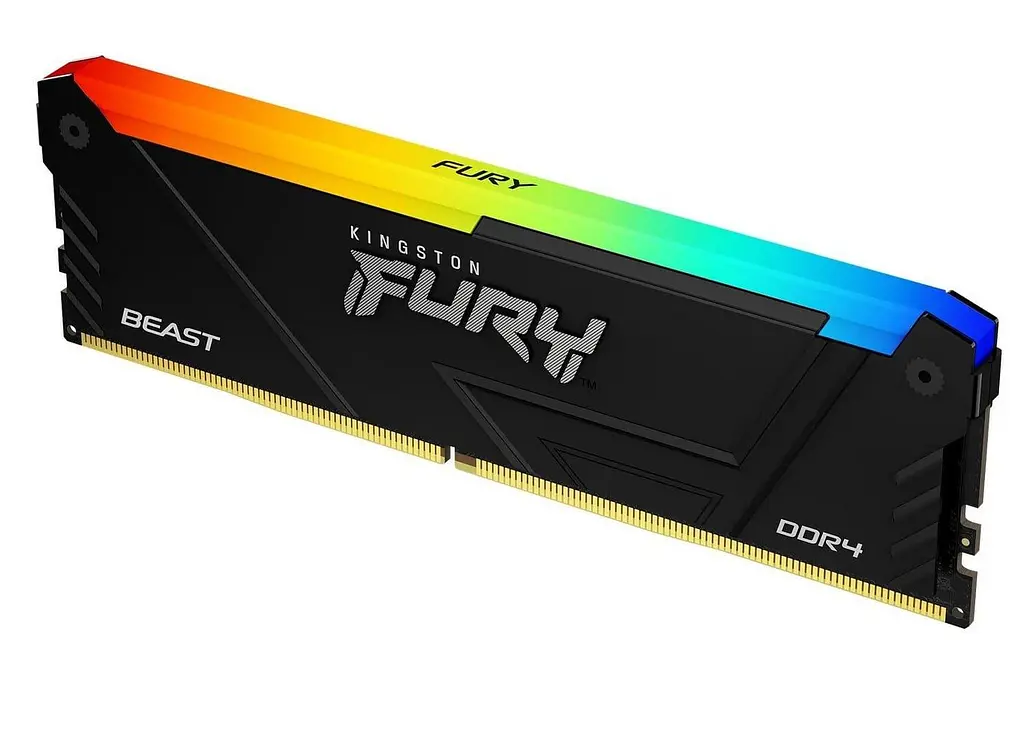 Модуль пам'яті Kingston Fury DDR4 32GB Kingston 3600MHz FURY Beast RGB (KF436C18BB2A/32) - фото 2