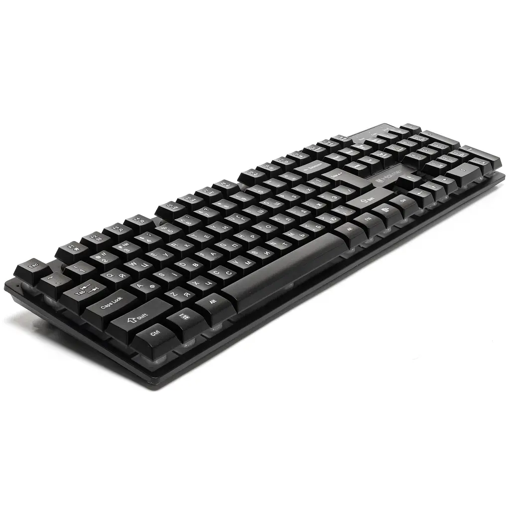 Клавіатура Hölmer K-01GS RGB Backlight USB UA Black (K-01GS) - фото 4