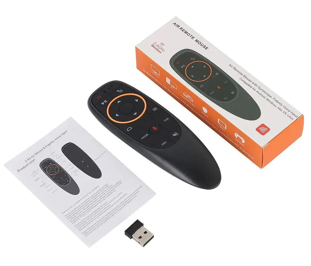 Аеропульт Air Mouse G10S бездротова повітряна мишка Android Google TV BOX - фото 3