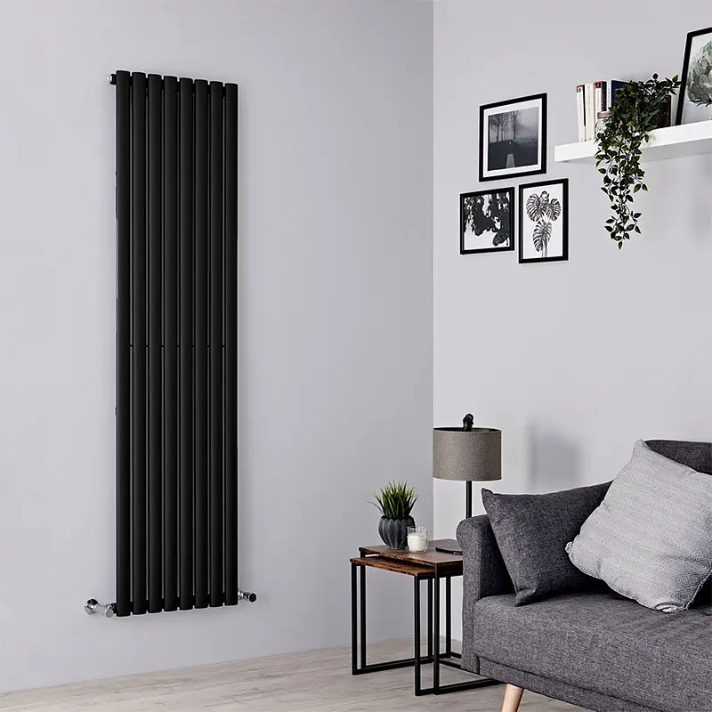 Радіатор дизайнерський Ideale Adele 11 8/1800/472 чорний, Чорний - фото 4
