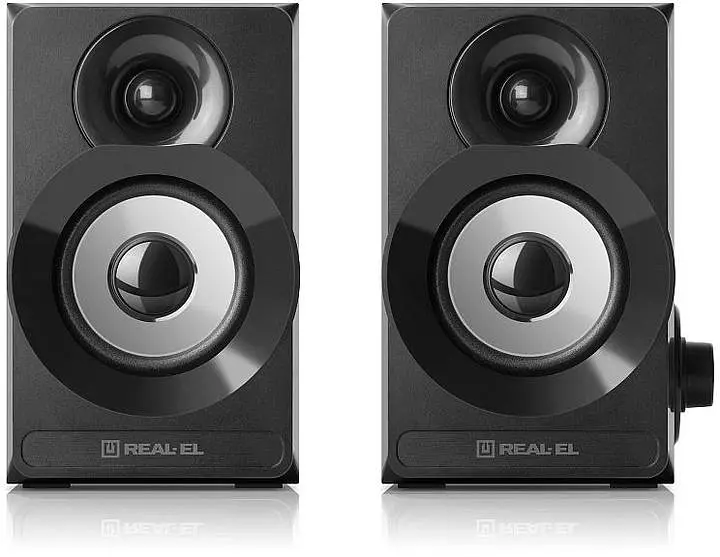 Акустична система Real-EL 2.0 S-200 Black (EL121200008) - фото 2