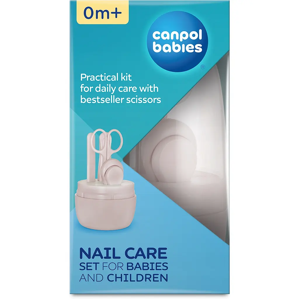 Детский набор для ухода за ногтями Canpol babies розовый (9/814_pin) - фото 7