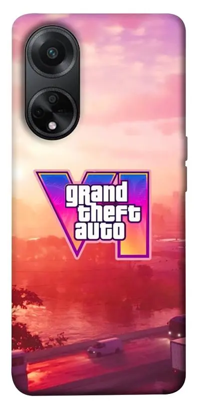 TPU чохол Demsky GTA VI Vice City для Oppo A58 4G