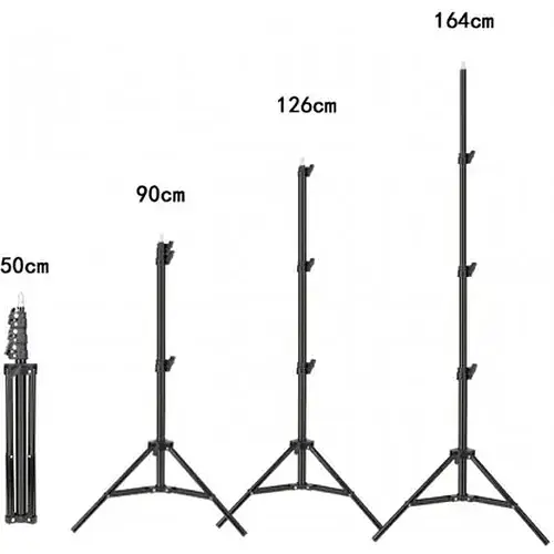 Тримач з кільцевим освітленням Zomei ZM336 14" 180 см Tripod Stand 3200-5600K - фото 7