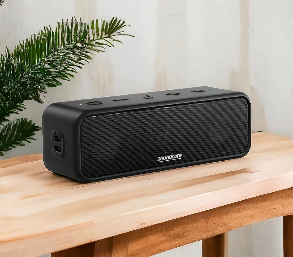Колонка Anker Soundcore 3 Black 16 Вт (IPX7, Bluetooth 5.0, TYPE-C, 24 години на одному заряді)