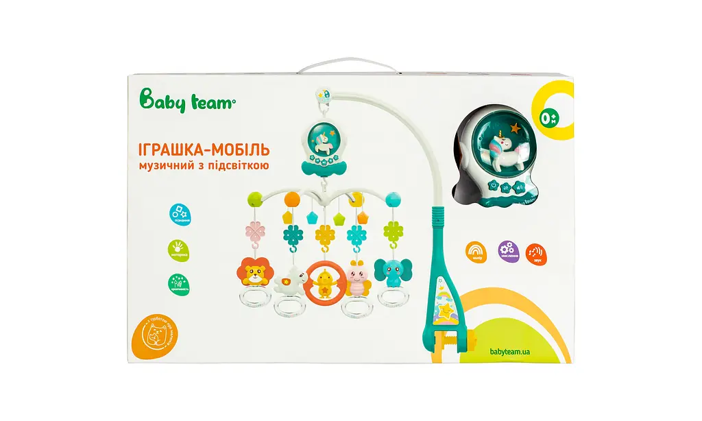 Іграшка-мобіль музичний Baby Team з підсвіткою (8564) - фото 2