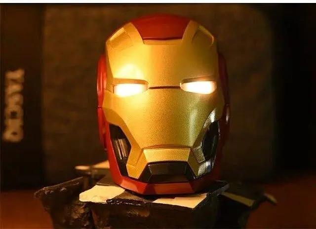 Портативна бездротова Bluetooth колонка OPT-TOP Iron Man micro-USB SD/microSD/TF Card - фото 3
