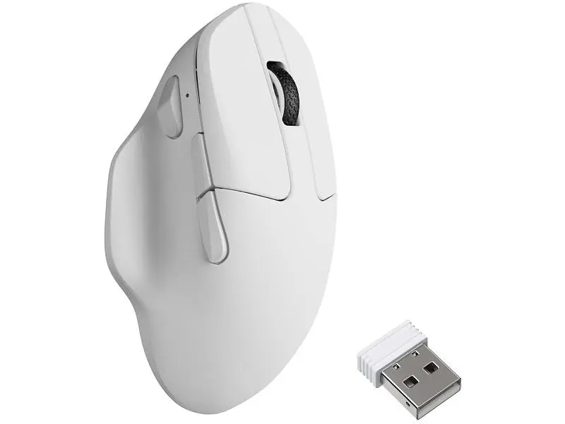 Миша Keychron M7 PixArt 3950 8K White (M7-A24) - фото 2