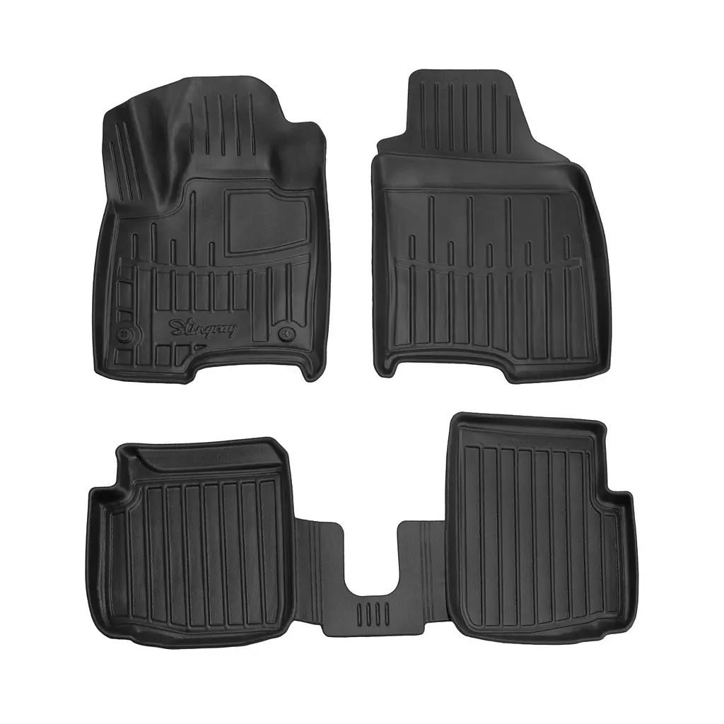 Комплект 3D килимків в салон Fiat Panda ІІІ (312/319) (2012-2024)