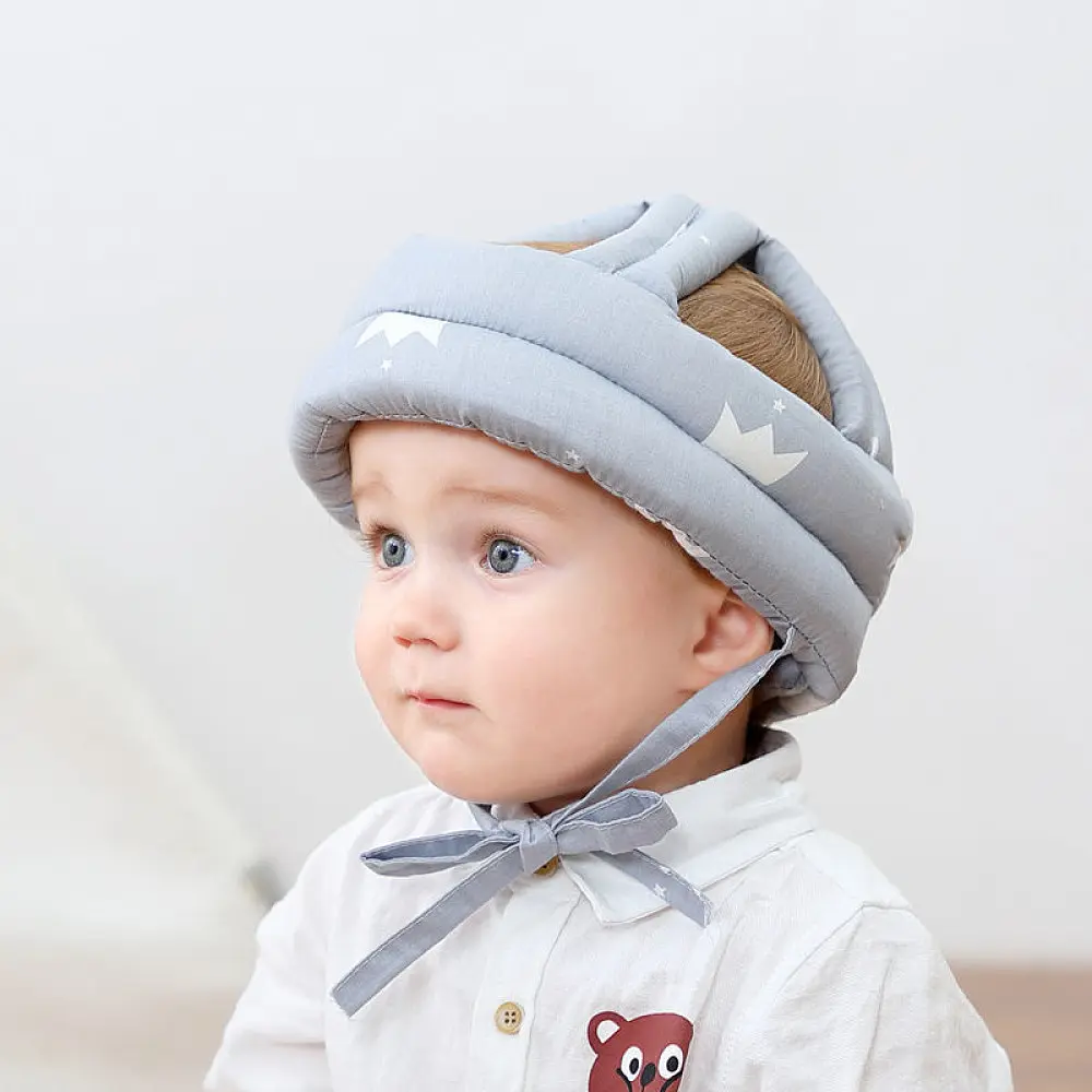 Дитячий захисний шолом від ударів Gray - фото 2