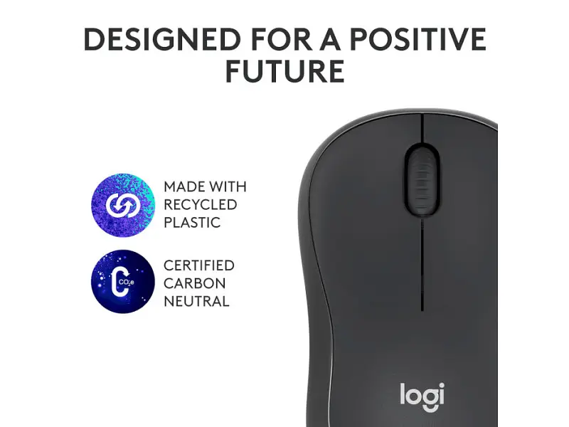 Миша Logitech M240 Graphite (910-007119) - фото 7