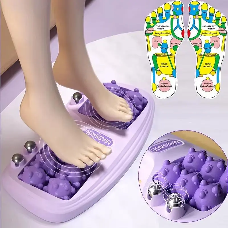 Масажер роликовий для ніг Cat Foot Massager з 12 роликами та 4 магнітними кульками - фото 9