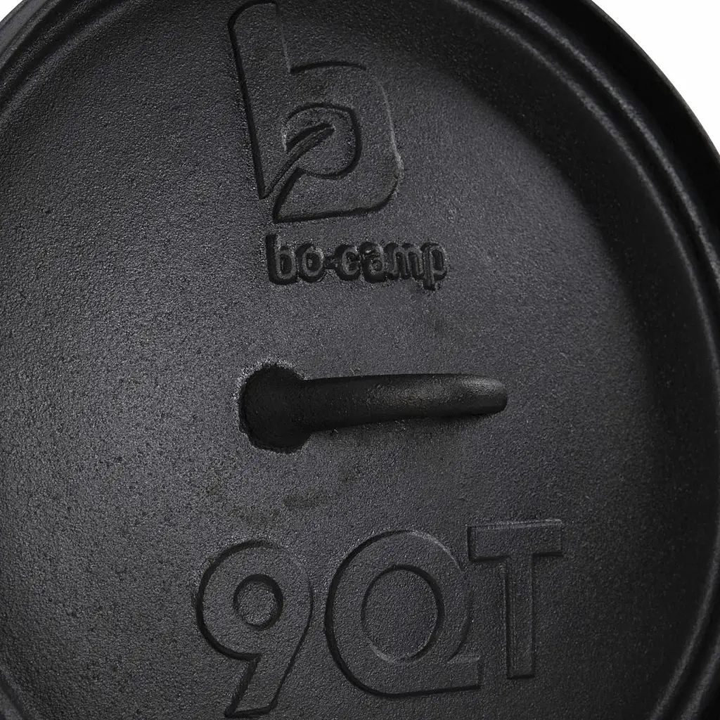 Казан з кришкою Bo-Camp Dutch Oven Cast Iron 31 cm/7.1 L Black (2122415) - фото 3