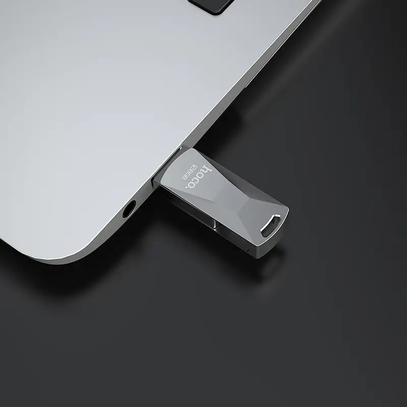 Флешка металева Hoco UD5 128 GB USB 3.0 Flash Disk Wisdom high-speed flash drive - фото 6