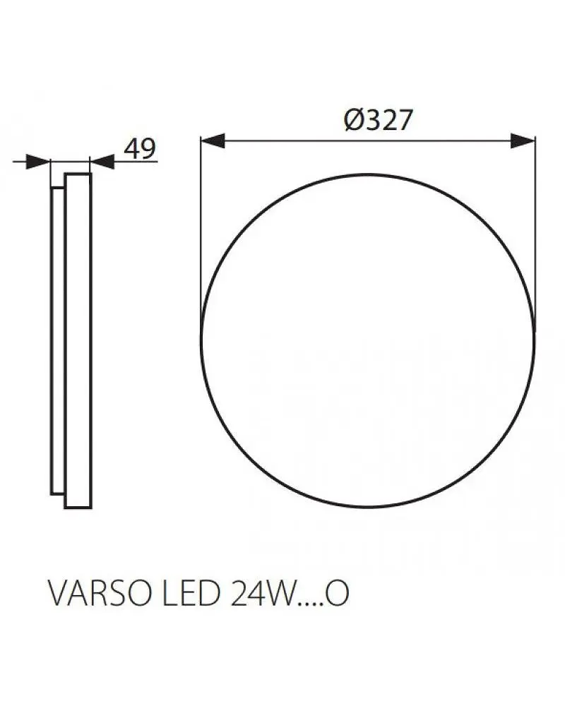 Уличный светильник Kanlux 26984 Varso LED 24W-NW-O-SE - фото 2