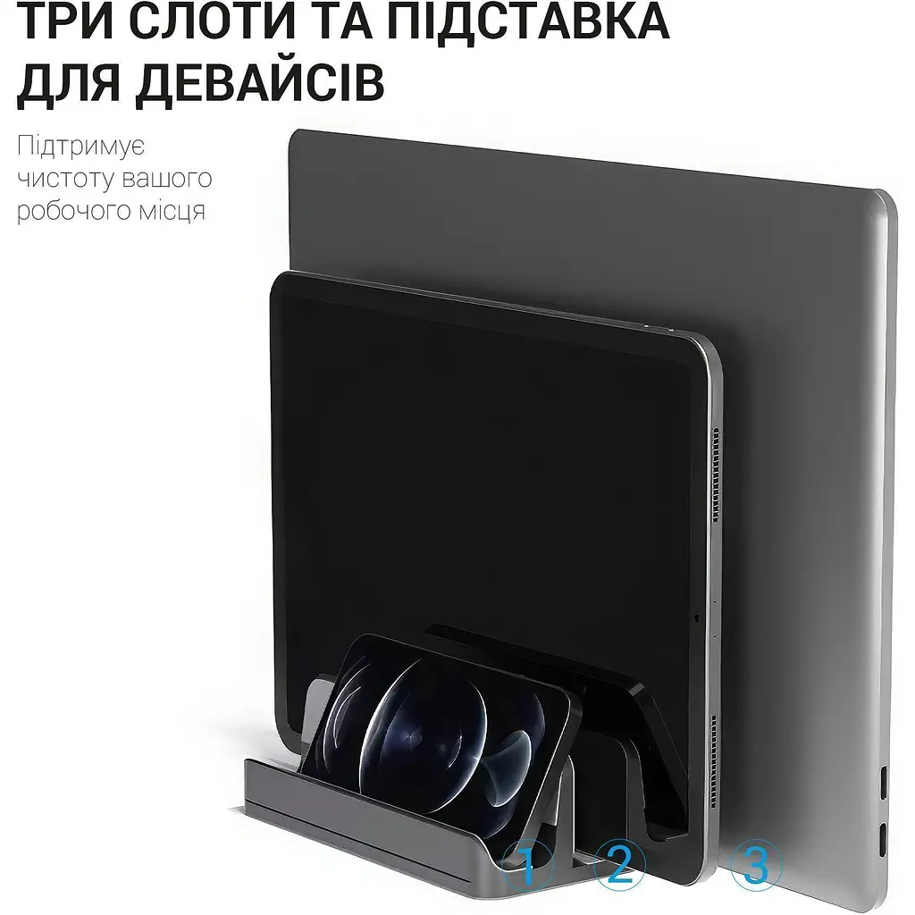 Підставка для ноутбука OfficePro LS730G Grey [144421] - фото 11