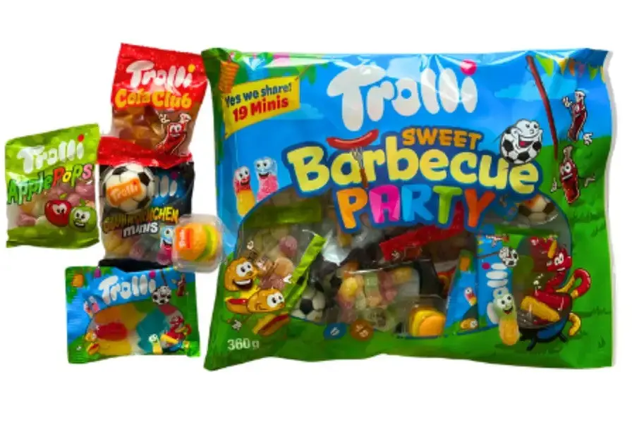 Цукерки жувальні Trolli Sweet Barbecue Party 360 г - фото 2
