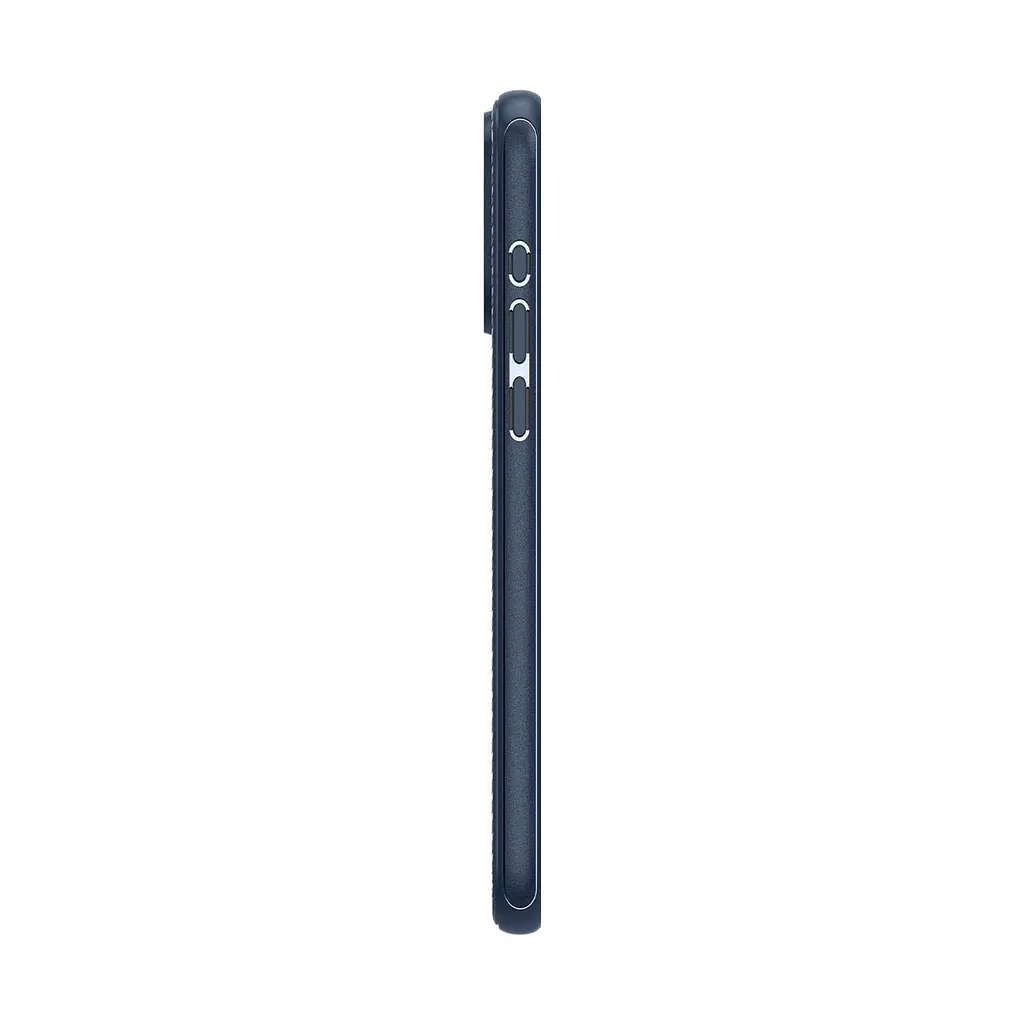 Чехол Spigen Mag Armor MagSafe для iPhone 15 Pro Navy Blue (ACS06737) + защитное стекло - фото 5