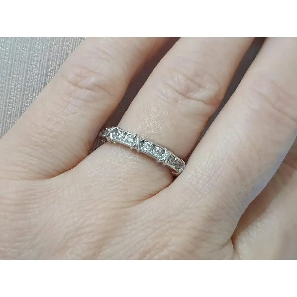 Срібне кільце Qvaliz з фіанітами. Артикул 901-01013 16 17 - фото 2