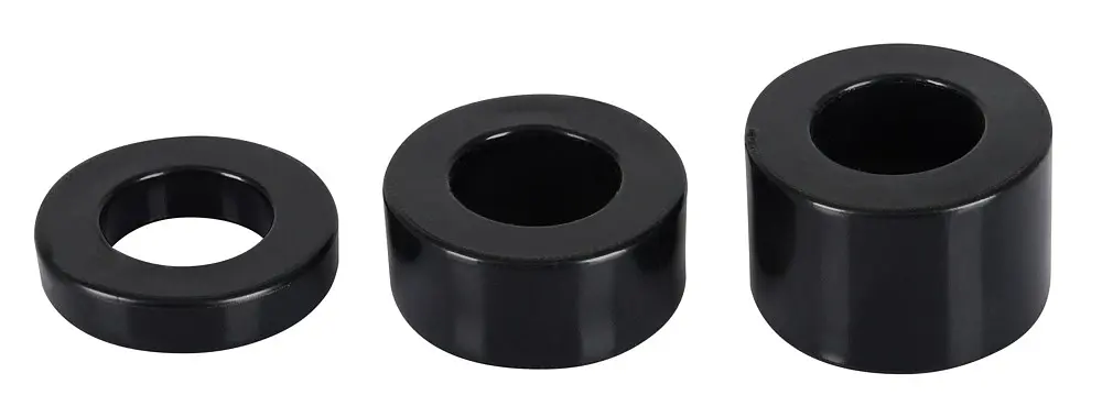 Набір ерекційних кілець Rebel Ball Stretching Kit, 3 шт (чорний) - фото 2