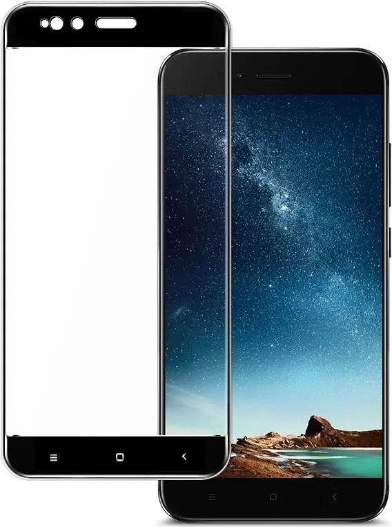 Захисне скло Tempered Glass 3D Full Glue Xiaomi Mi A1 / Mi5x black