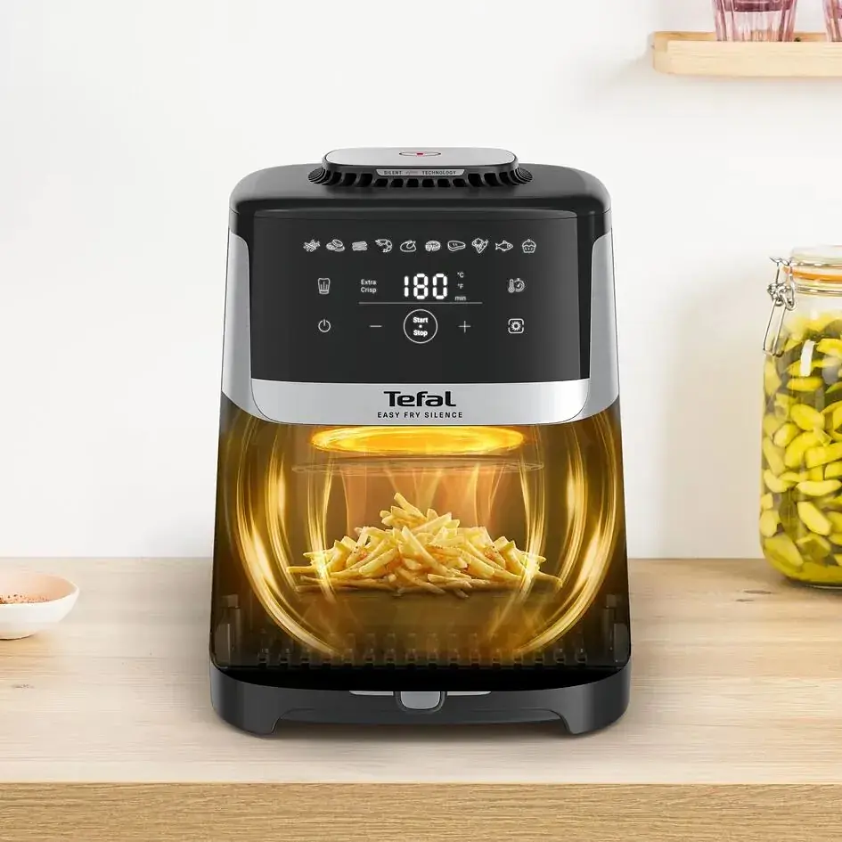 Мультипіч Tefal Easy Fry Silence 1670 Вт сріблясто-чорна (EY552DE0) - фото 7