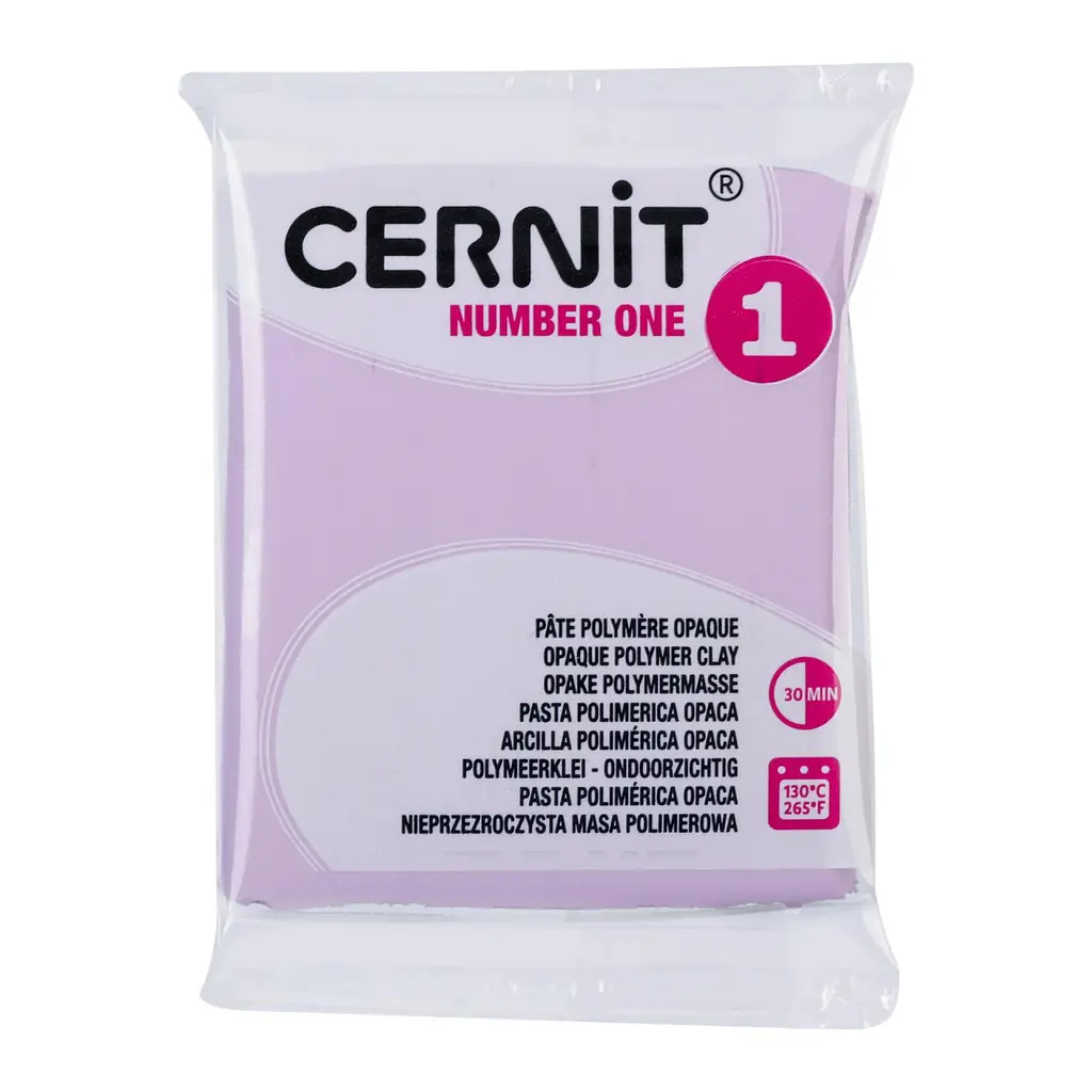 Полімерна глина Cernit Number One, 56 г., Бузковий світлий, (CE0900056932C)