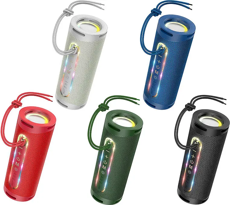Портативна акустика Hoco Portable Speaker HC9 Dazzling Pulse Sports Dark Green (757838) [85055] - фото 3