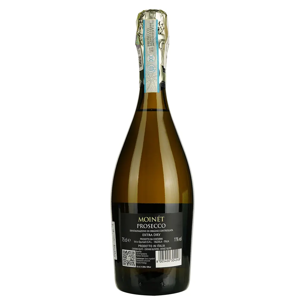 Набір: Лікер Zanin Aperitivo 11% 1 л + Вино ігристе Moinet Prosecco DOC біле екстра сухе 0.75 л - фото 11
