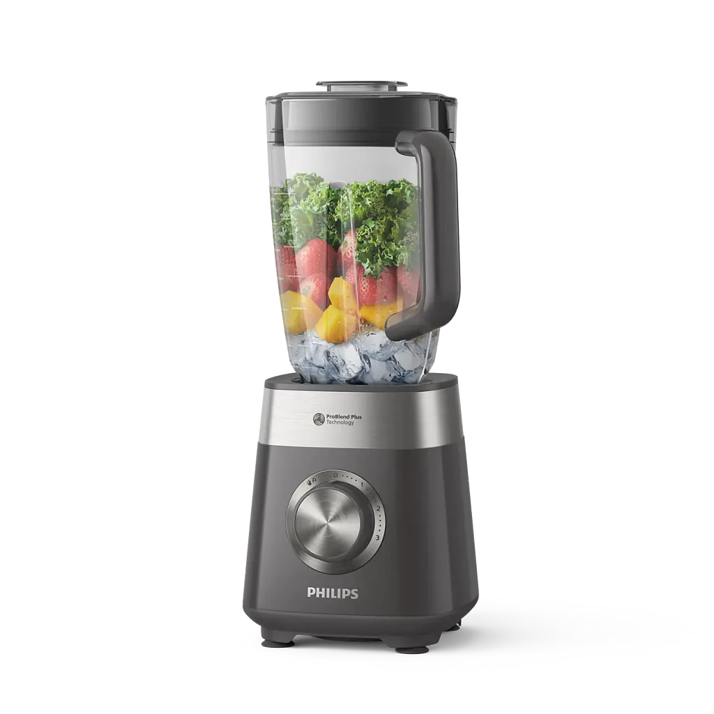 Блендер стаціонарний Philips Series 5000 сірий (HR3020/20) - фото 2