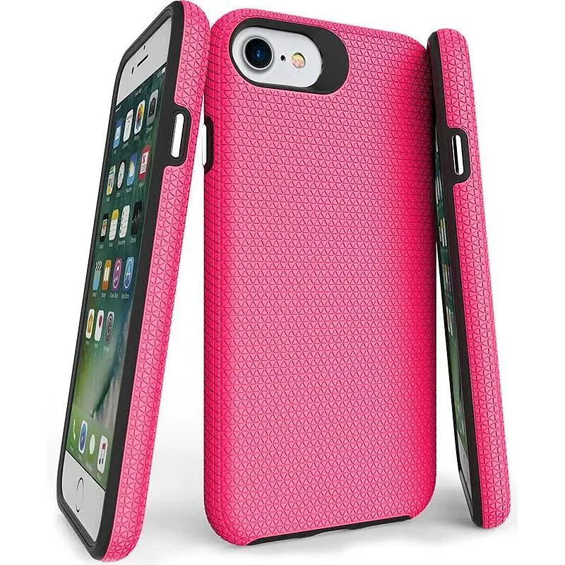 Чохол-накладка Toto Triangle TPU+PC Case Apple iPhone 7/8/SE 2020 Pink - фото 7