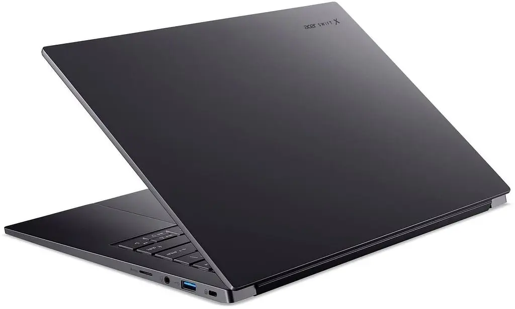 Ноутбук Acer 14.5 Swift X 14 SFX14-73G 2.8K OLED/Intel U9-285H/32GB/2TB/RTX 5070 8GB/W11/Gray (NX.J81EU.003) - фото 4