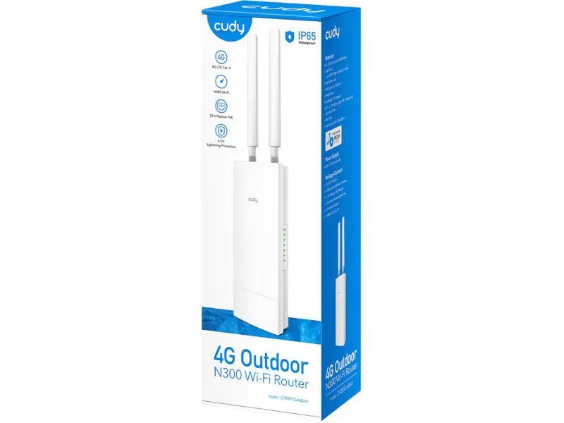 Wi-Fi-маршрутизатор CUDY LT400 Outdoor - фото 6