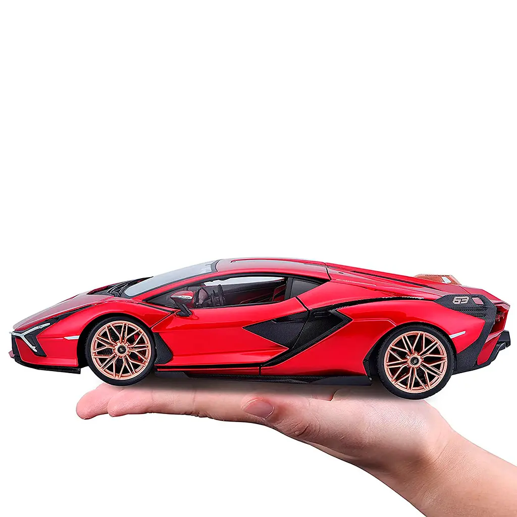 Автомодель Bburago Lamborghini Sian FKP 37 червоний (18-11046R) - фото 7