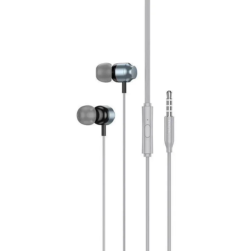 Навушники Hoco Power metal universal earphones with microphone M122 - фото 3