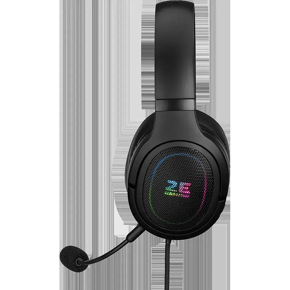 Наушники 2E HF Stereo HG330 Gaming LED black+ микр UA (2E-HG330BK) - фото 3