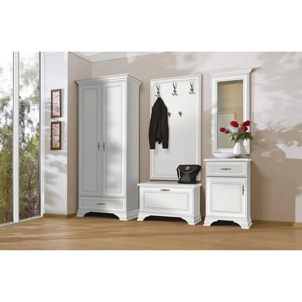 Вешалка настенная ВМК Кентукки WIE/75 Белый альпийский (GRB-1774) - фото 3