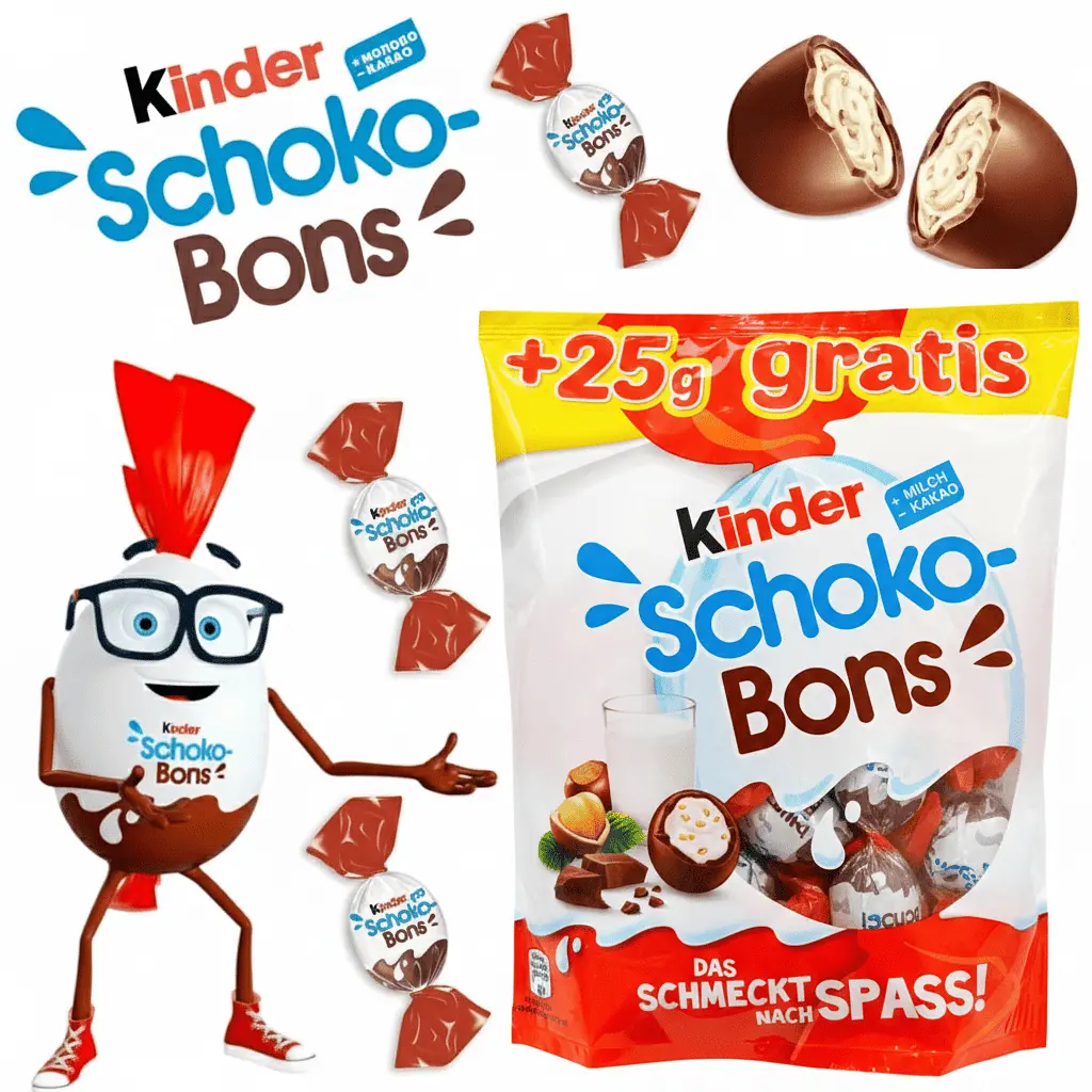Шоколадні цукерки Kinder Schoko-Bons 225г - фото 2