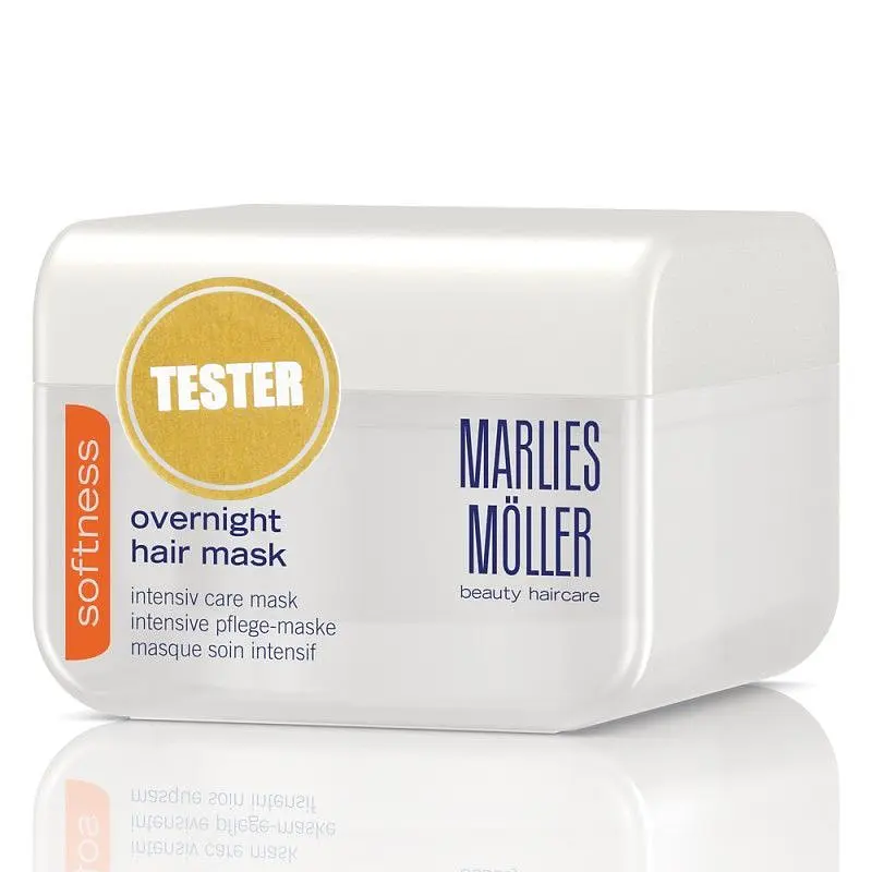 Інтенсивна нічна маска для гладкості волосся Overnight Hair Mask Marlies Moller 125 мл (тестер) (625660) - фото 2