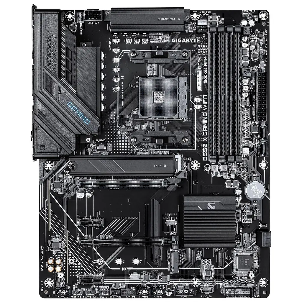 Материнська плата GIGABYTE B550 X GAMING WIFI7 (B550 GAMING X WIFI7) (Socket AM4, AMD B550, ATX)