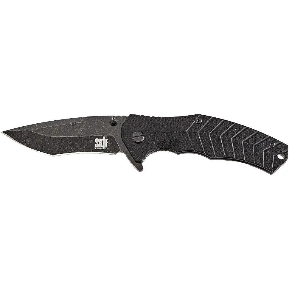 Ніж Skif Griffin II Чорний Stonewash чорний 422SEB - фото 3