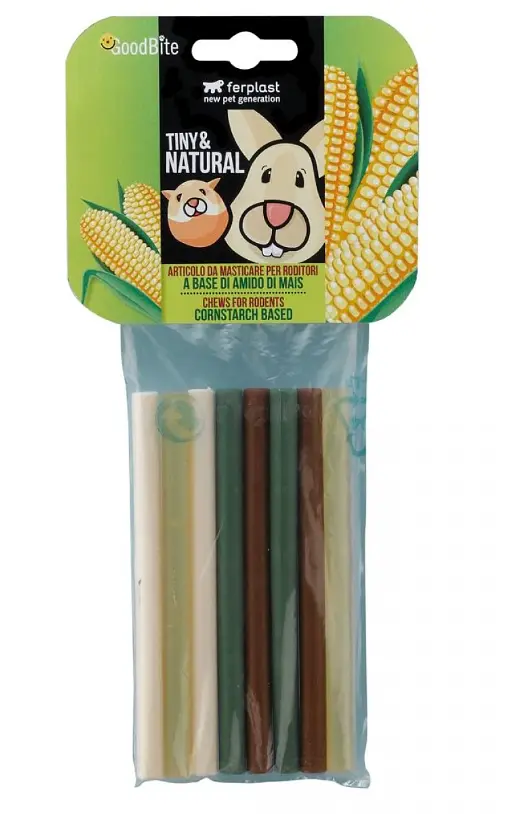 Іграшка для гризунів Ferplast TINY & NATURAL STICK 8 шт Ø 0.9 x 12.5 см 88505024 - фото 2