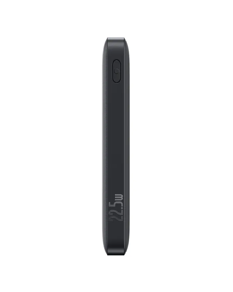 Зовнішній акумулятор Baseus EnerFill FP21 Power Bank 10000mAh 22.5W Cosmic Black (Includes Simple Type-C to Type-C Cable 20V/3A 30cm Black) (P1008210D123-00) - фото 7