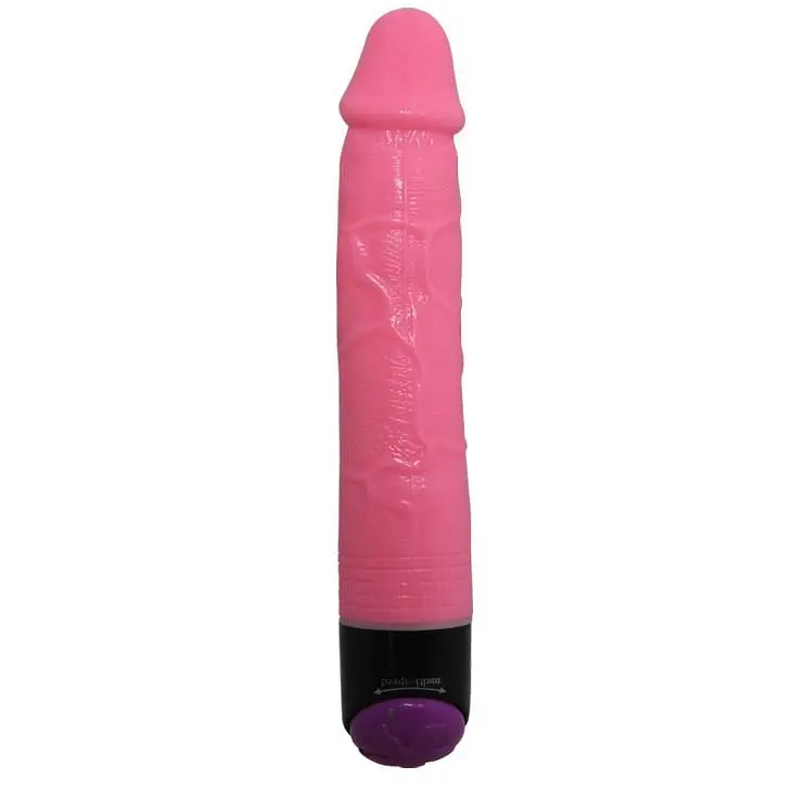 Вібратор Baile Colorful Pin Vibe, 23.3 см (рожевий)