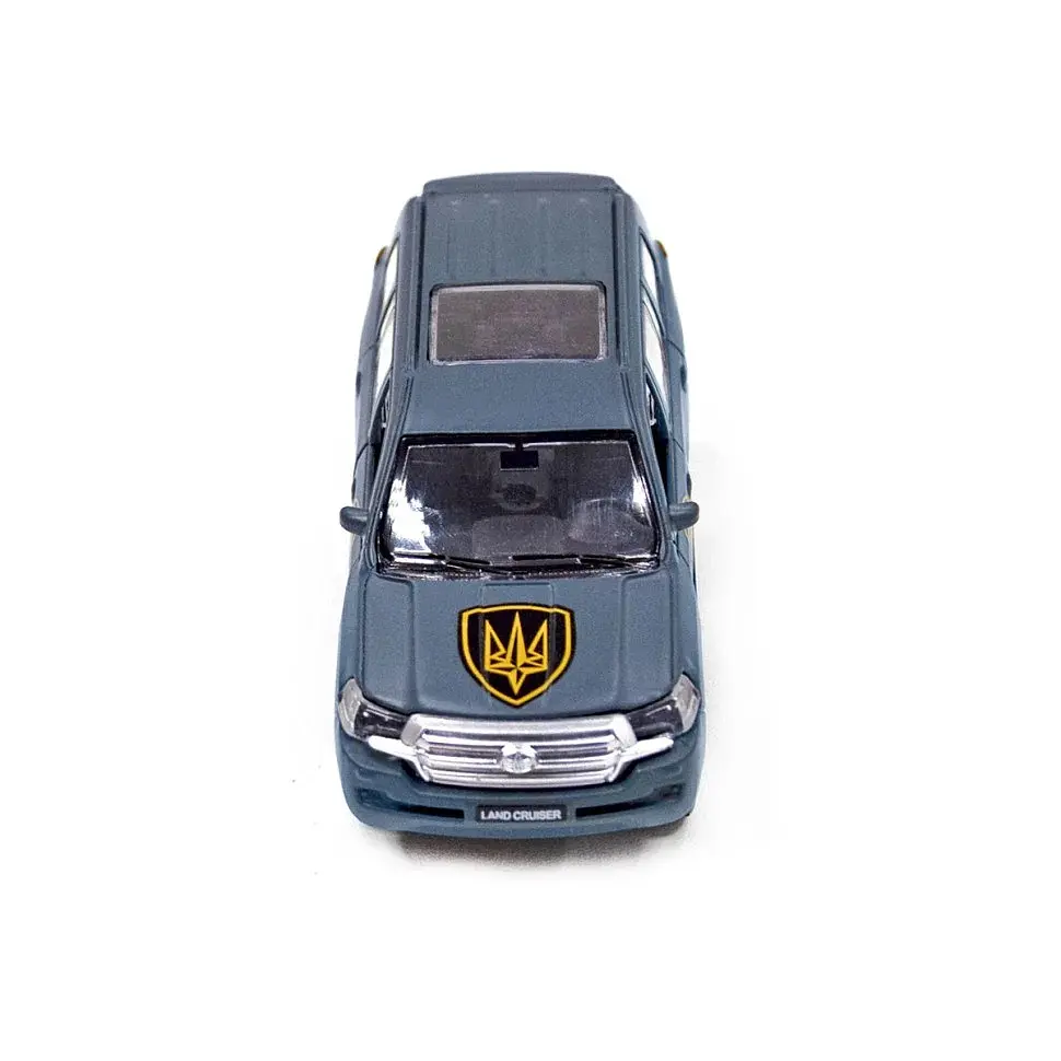 Автомодель серії Шеврони Героїв Toyota Land Сruiser Рубіж TechnoDrive KM6010 - фото 5
