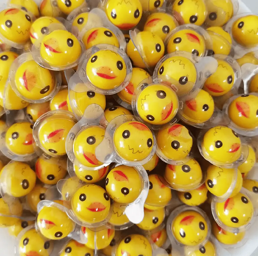 Жувальні цукерки Halloween 3D Duck Gummy Candy with Jam - фото 4