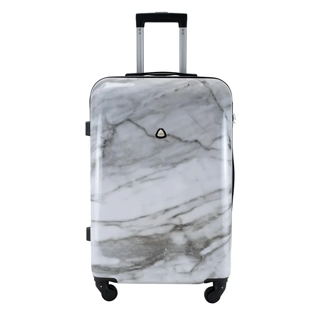 Валіза Semi Line 24" M White Marble (T5731-2) - фото 2
