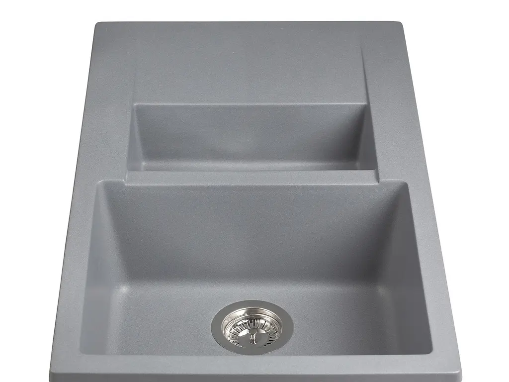 Кухонна мийка гранітна Miraggio LaPas gray 786x489x203 00208006, Сірий - фото 3