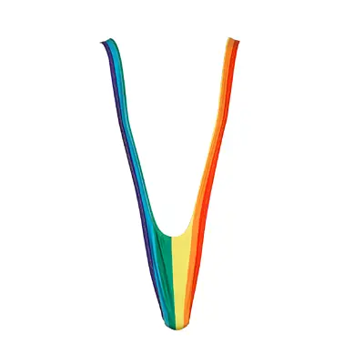Чоловічі стрінги Rainbow Mankini OOTB - фото 3