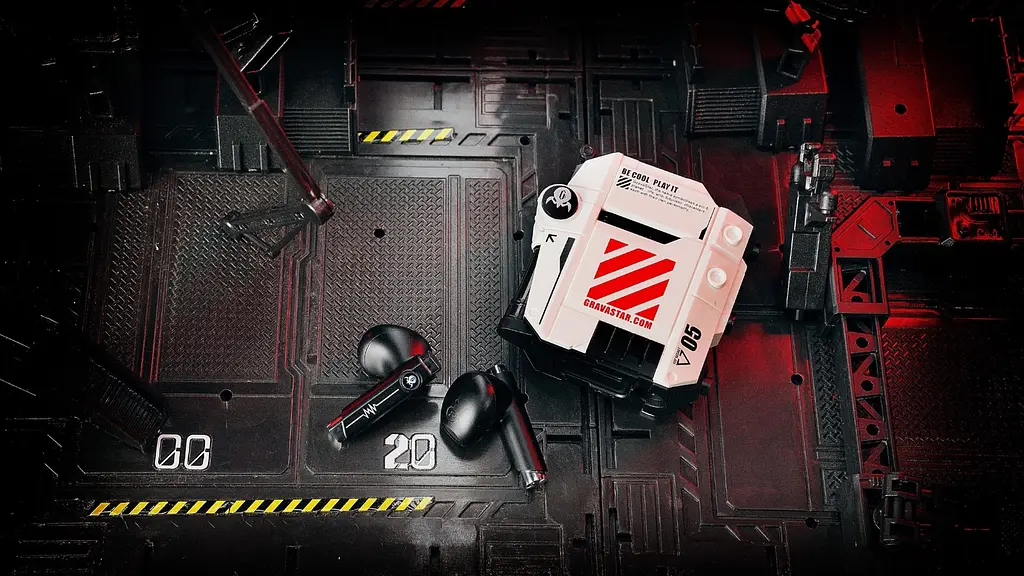 Наушники GravaStar TWS Sirius P5 BT 5.2 IPX4 Defense Mecha (GRAVASTARP5_MECHA_WHT_V2) - фото 5